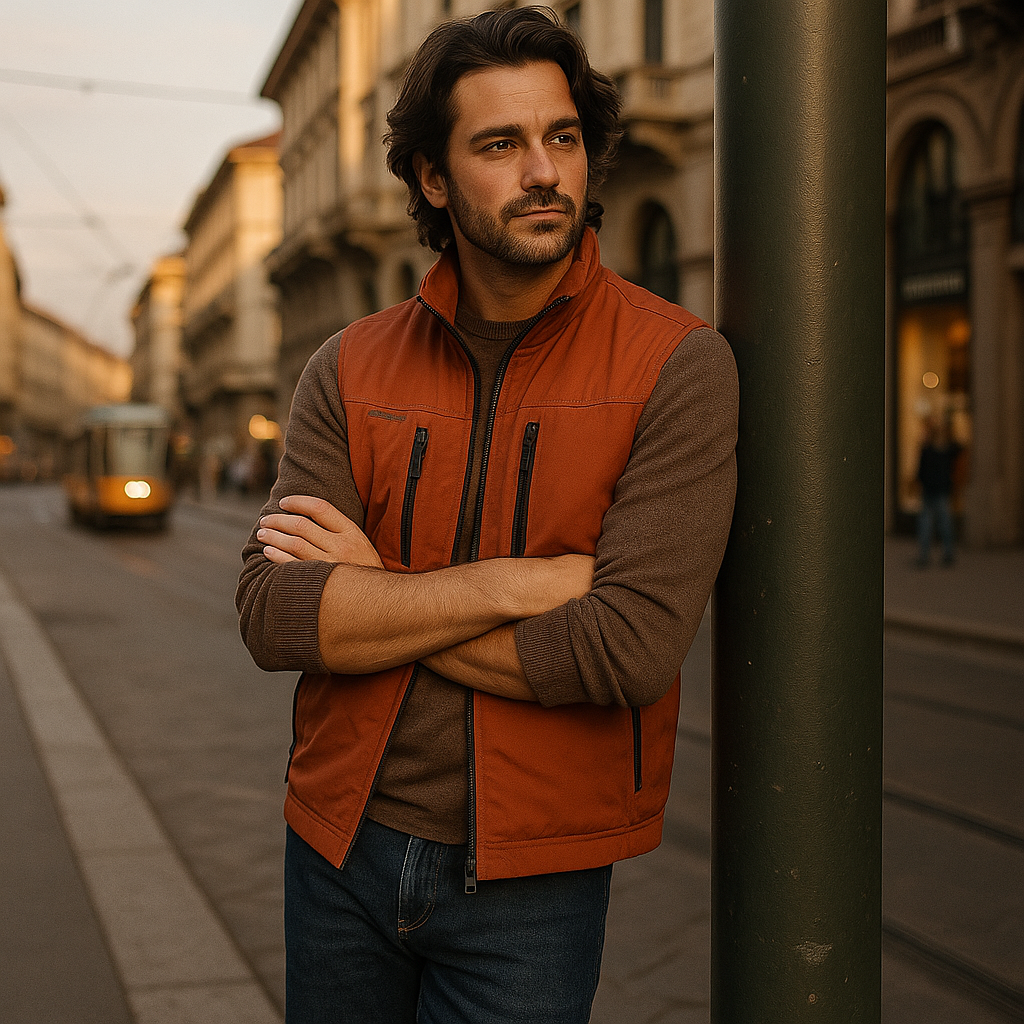 Casper – Gilet cargo traspirante con tasche multiple